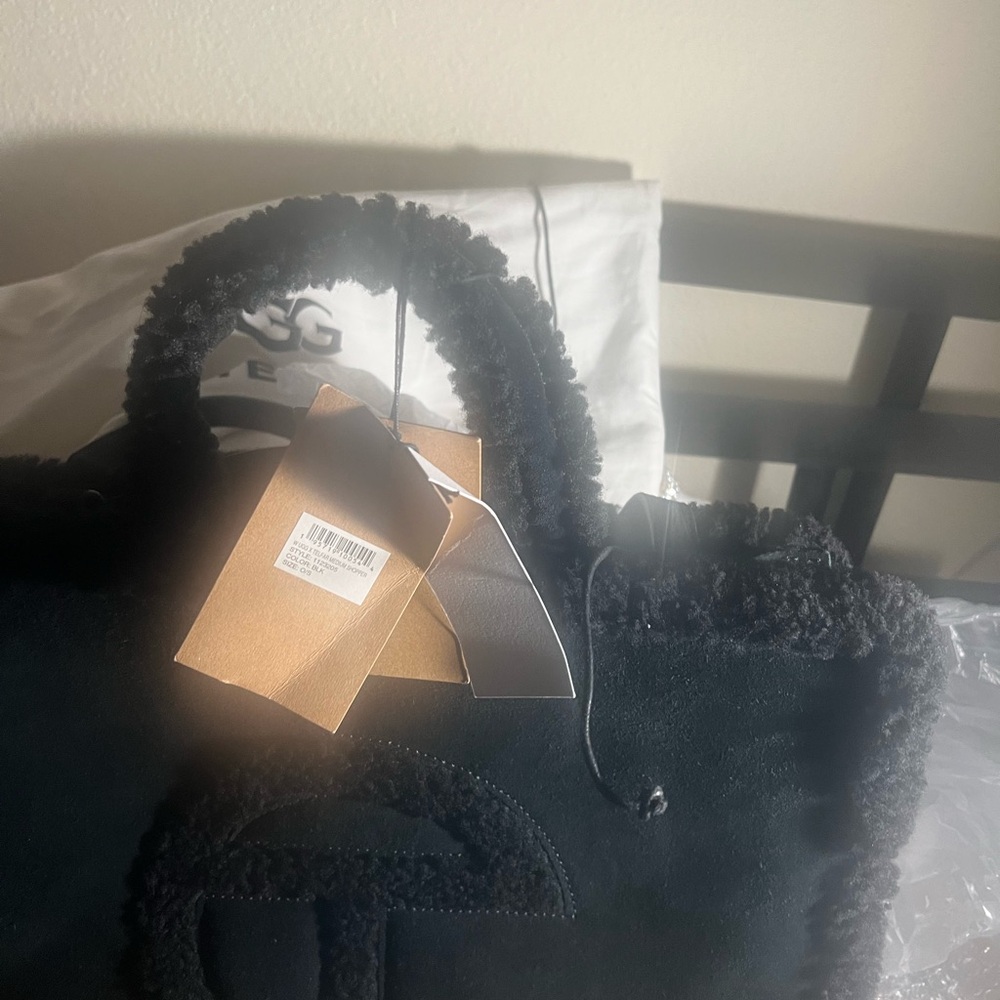 Authentic Telfar-UGG Fur Black Textured Tote
NEW, never used with Dust Bag/Tags